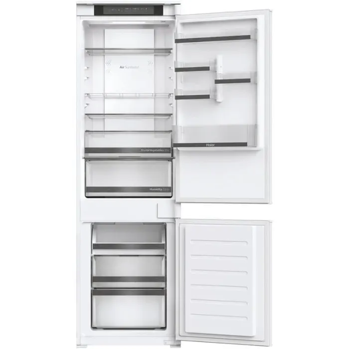 Refrigerateur congelateur en bas Haier HBW5518E NICHE 177 CM — coloris Blanc