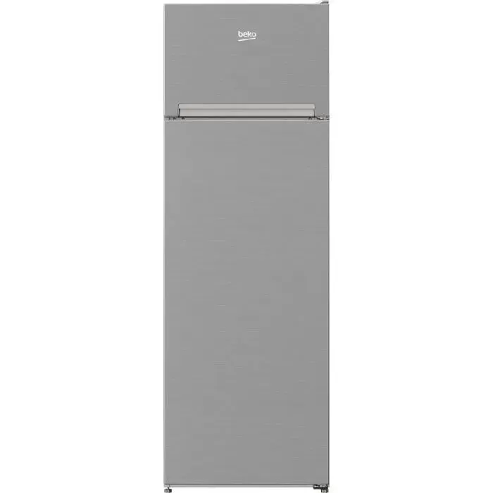 Réfrigérateur congélateur en haut - BEKO - RDSA280K40SN - 250 L - MinFrost - Classe E - 1606x54x574 - Silver