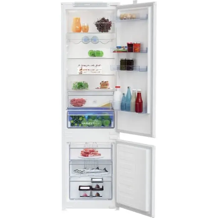 Réfrigérateur - Congélateur intégrable BEKO BCHA306E4SN — vue 2