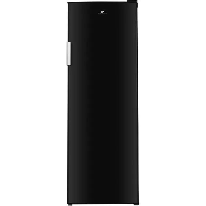 Réfrigérateur - CONTINENTAL EDISON - 1 porte - 333 L - Froid statique - Classe D - L 60 x P 59 x H 1725 cm - Noir