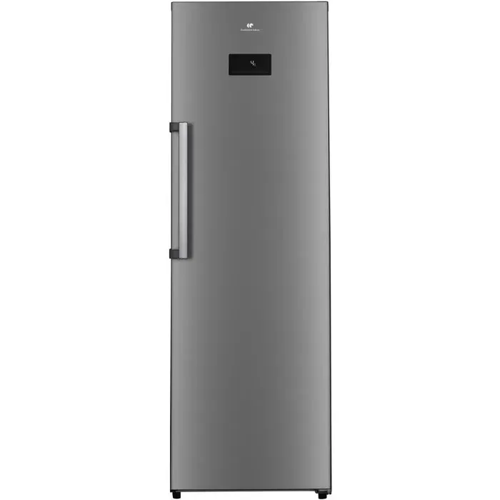 Réfrigérateur - CONTINENTAL EDISON - 1 porte - 361 L - Total No Frost (Sans givre) - Classe D - L 60 x P 66 x H 185 cm - Silver
