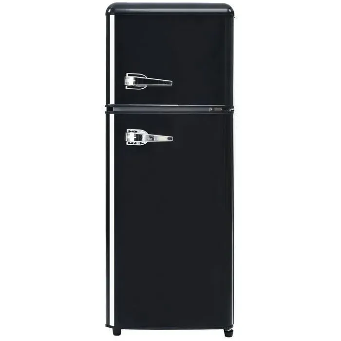 Réfrigérateur de style rétro EDENDIRECTCapacité totale de 92 litres compartiment congélateur de 28 litres116 kWh/an-27 °C à 13 °C