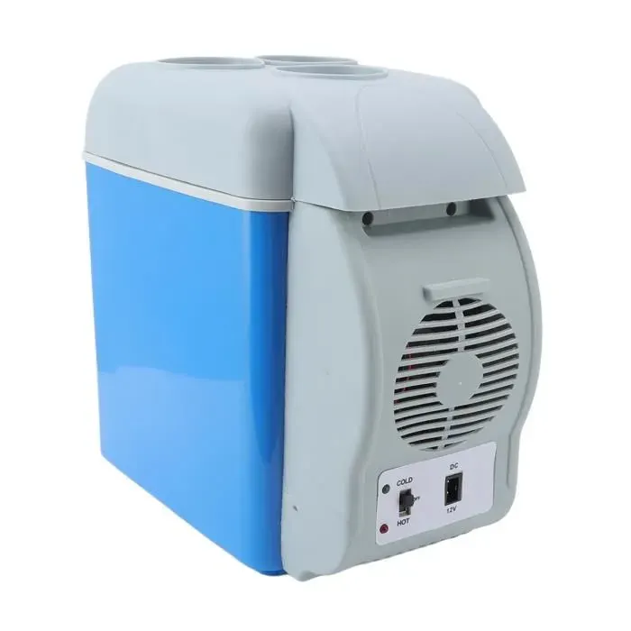 Réfrigérateur de voiture - Vvikizy - 12V DC - Bleu - 6 bouteilles - Économie dénergie
