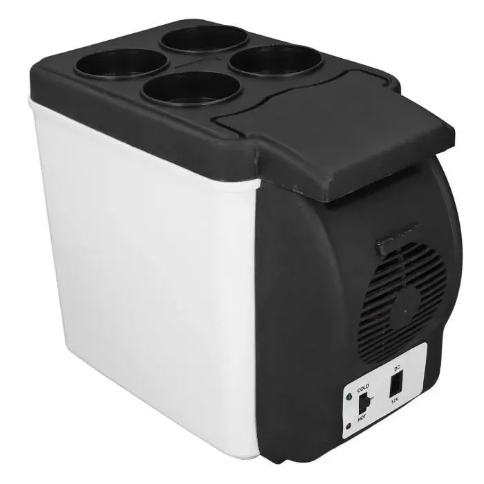 Réfrigérateur de voiture - VVIKIZY - Portable - 12V - 6L - Faible bruit