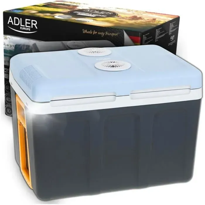 Réfrigérateur de voyage ADLER AD8087 40L Portable pour voiture