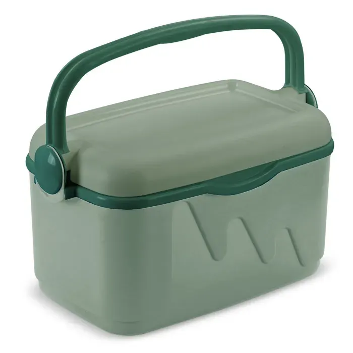 Réfrigérateur de voyage - CURVER - 10L - Rechargeable - Portable - Vert — coloris Verte