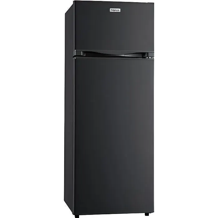 Réfrigérateur double porte - Frigelux - RDP215NE - 204 L - noir - 54 x 525 x 143 cm - Classe E - 41 dB