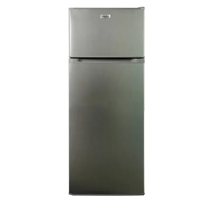 Réfrigérateur double portes - Frigelux - RDP210XD - 206 L - Look inox - 55 x 57 x 141 cm - Classe D - 39 dB
