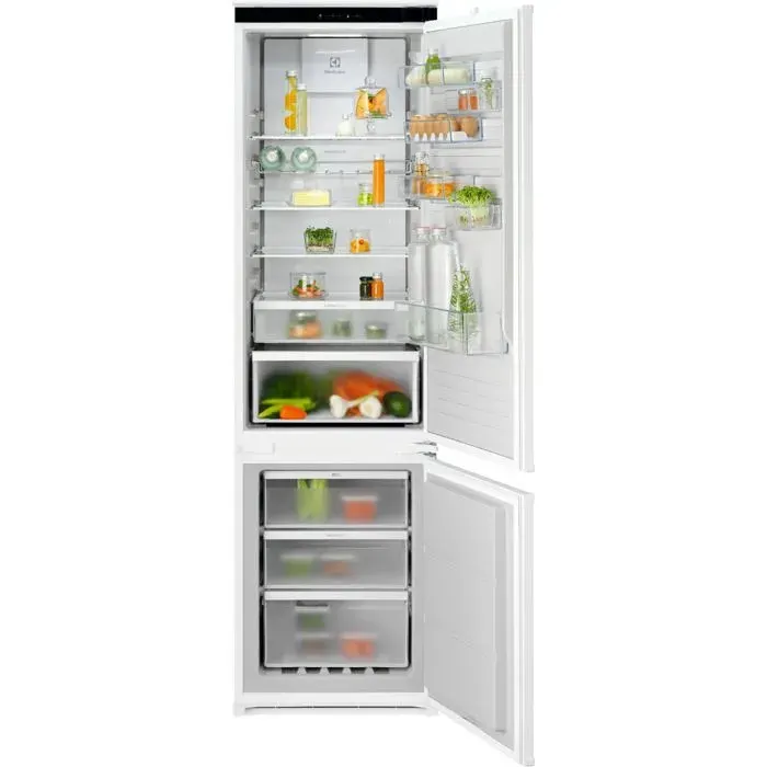 Réfrigérateur intégré à deux compartiments - ELECTROLUX - 269 L - 207 L réfrigérateur - Congélateur en bas