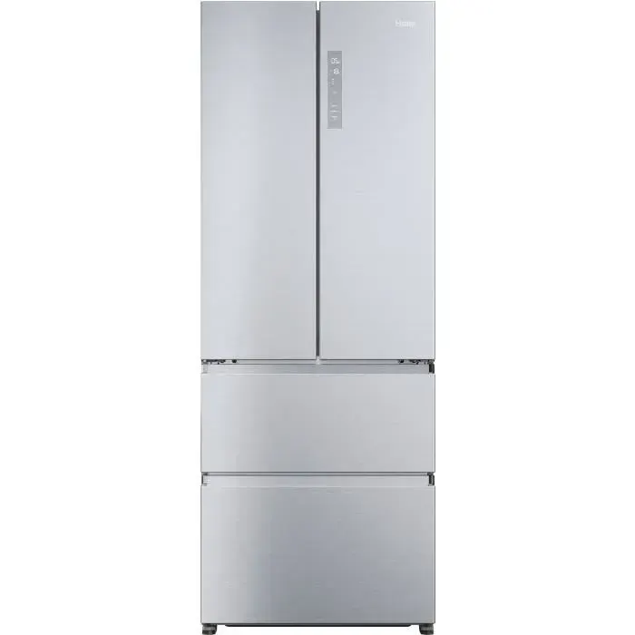 Réfrigérateur Multi-Portes - HAIER - HFR5719ENMG - 446L - No Frost - 4 Portes - Silver - 70x675x190 cm