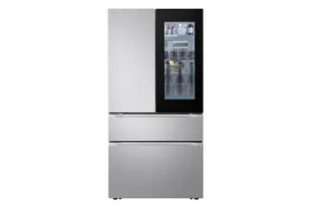 Réfrigérateur multi-portes LG GMVW50DDMB Inox — vue 2