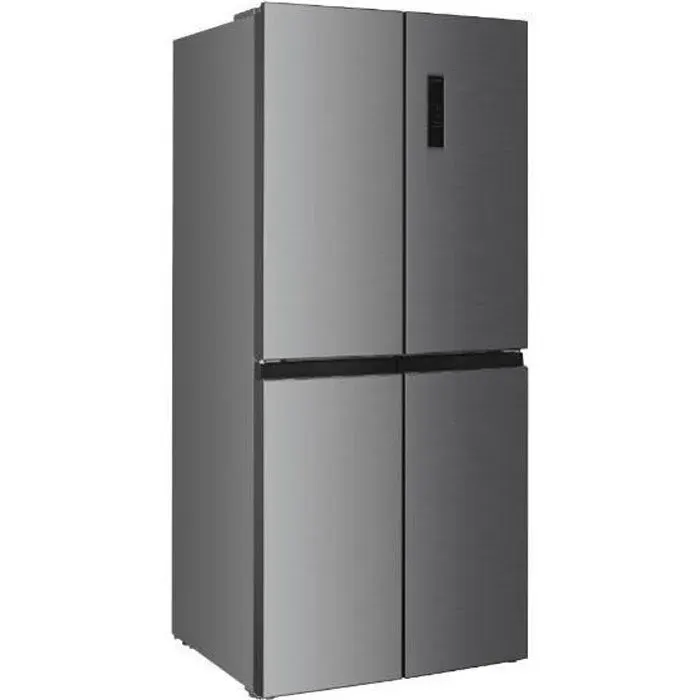 Réfrigérateur multiportes - BEKO - GNO46623MXPN - 466 L - No Frost - Classe D - Affichage Externe - 180x79x73 - Inox