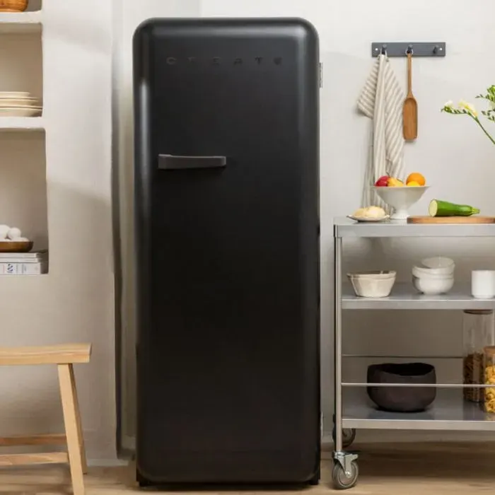 Réfrigérateur rétro - Create - 281L - Esthétique années 50 - Grande capacité