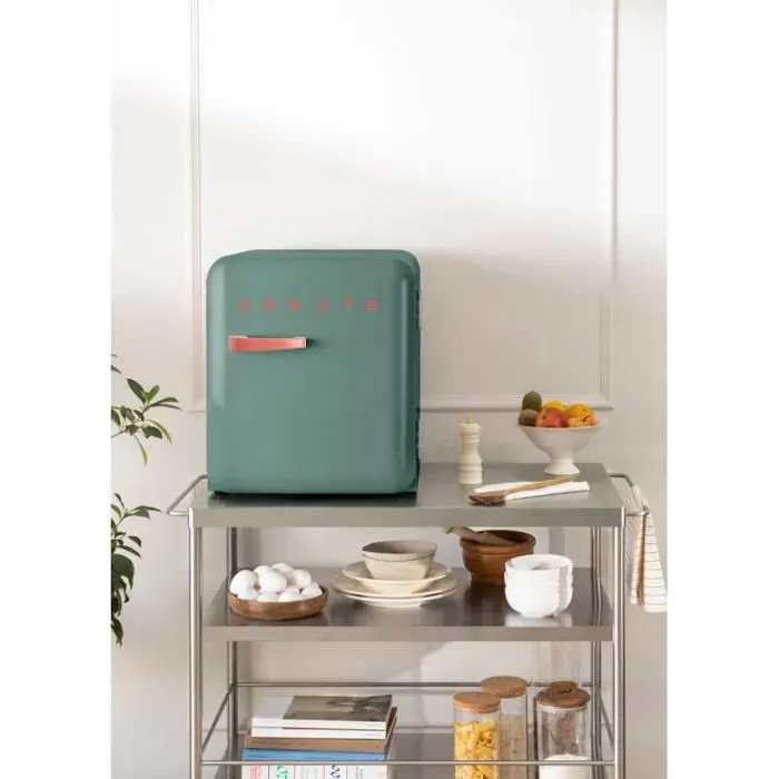 Réfrigérateur rétro - Create - 48L - Esthétique années 50 - Grande capacité