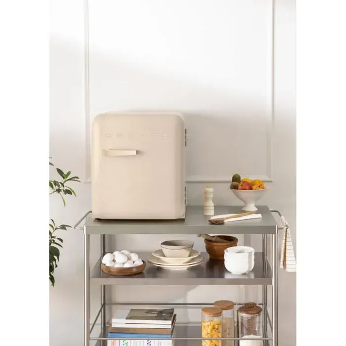 Réfrigérateur rétro - Create - 48L - Esthétique années 50 - Grande capacité