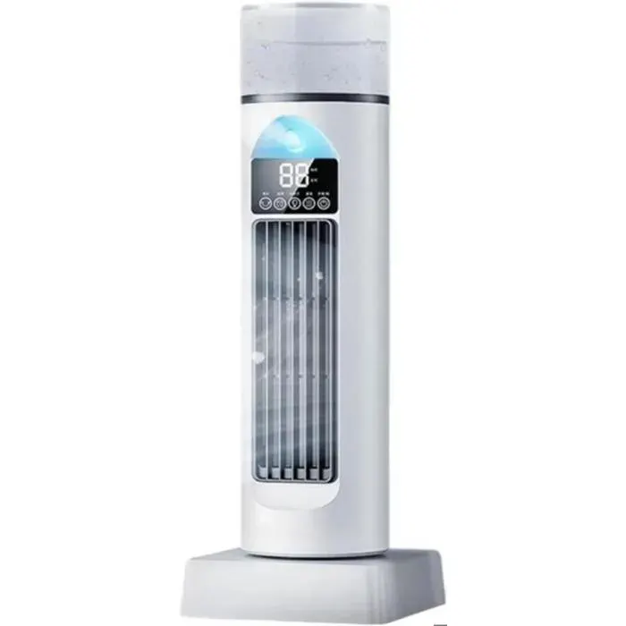 Refroidisseur dAir Silencieux pour Chambre Refroidissement par Brume Froide 3 Vitesses de Ventilation Oscillation 90°