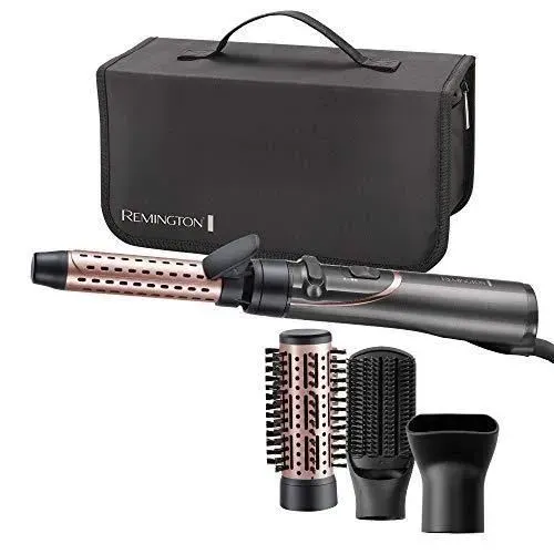 Remington - Brosse Soufflante Rotative Brosse Plate Sèche Cheveux et Fer à Boucler 4en1 - AS8606 Curl&Straight Confidence
