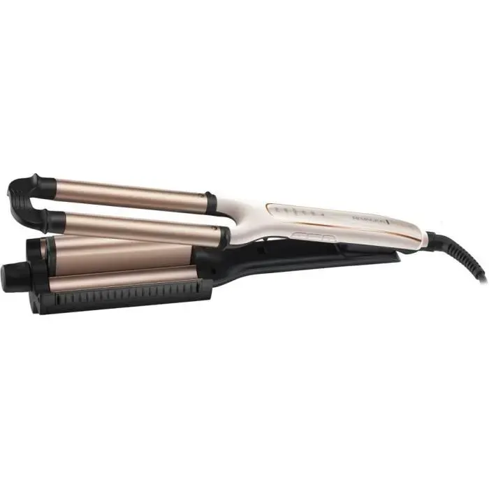 Remington CI91AW Fer à Boucler Boucleur 4en1 Proluxe 4 Styles Ondulations Revêtement Ceramic Grip Tech Technologie OptiHeat