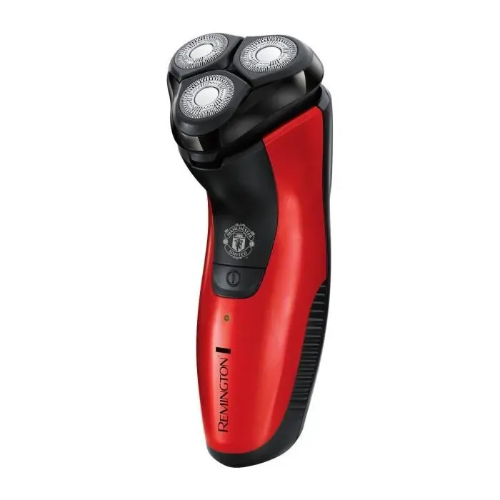 REMINGTON PR1355 Manchester United Edition Rasoir Electrique Rotatif PowerSeries Etanche Lames Précision Batterie Lithium