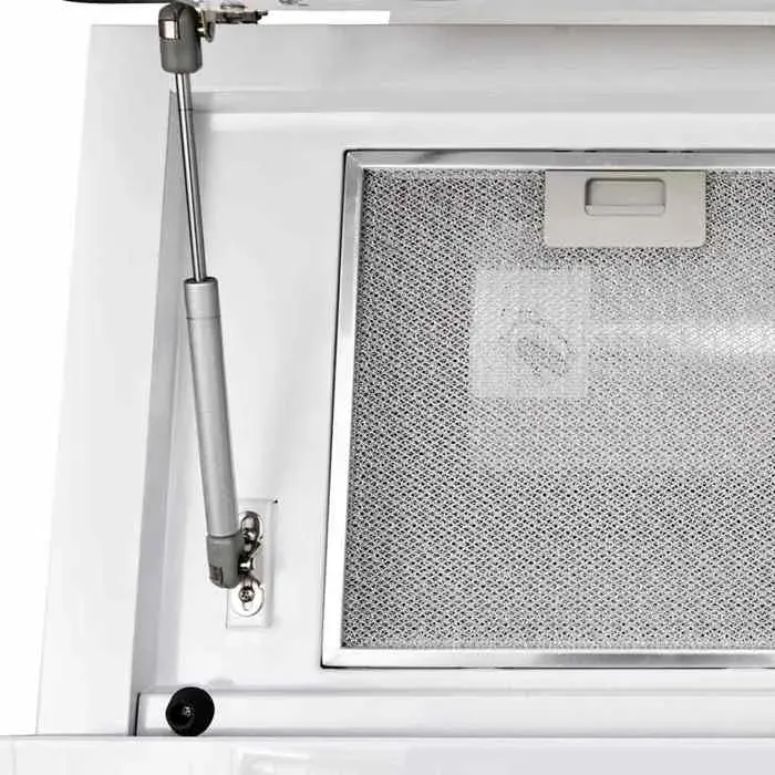 Remise Hotte - LMT - Hotte Aspirante Verre trempé Blanc 600 mm JILIMAISON2025 3867375