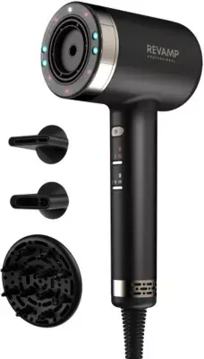 Revamp - Sèche Cheveux Professionnel Infrarouge Tri-Care Dr-7250-Eu