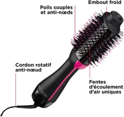 Revlon - Brosse Soufflante Et Volumisante Rvdr5222e — vue 9