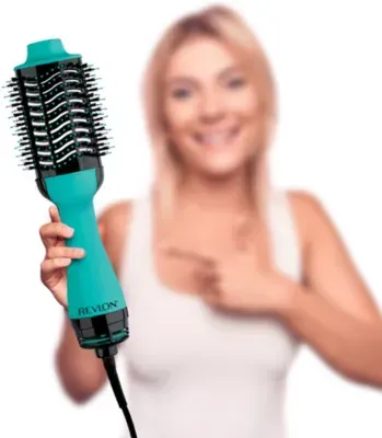 Revlon - Brosse Soufflante Rvdr5222te One-Step Volumisant Bleu Turquoise — vue 3