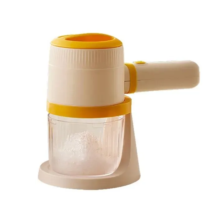 ®RisingFF Mini machine à glace pilée petite machine à smoothie électrique polyvalente broyeur à glace dété