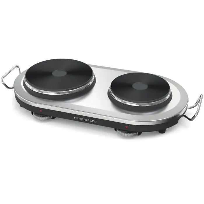 RIVIERA & BAR QRE450 Plaque de cuisson posable double