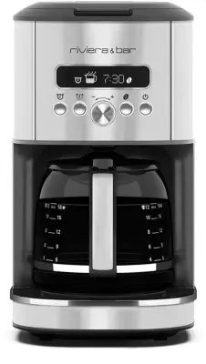 Riviera Et Bar - Cafetière Programmable Bcf570 — coloris Gris