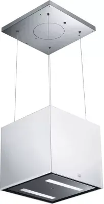 Roblin - Hotte Décorative Îlot Epsilone 400 Verre Bl