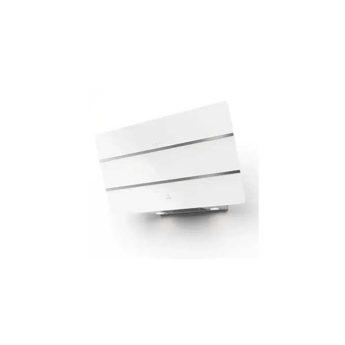 ROBLIN Hotte décorative inclinée aspirante inox verre Largeur 80cm Débit dair 730m3/h