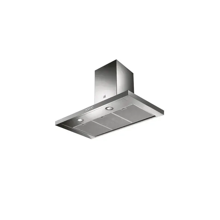 ROBLIN Hotte Décorative Murale Aspirante Inox Largeur 90cm Débit dair 580 m3/h
