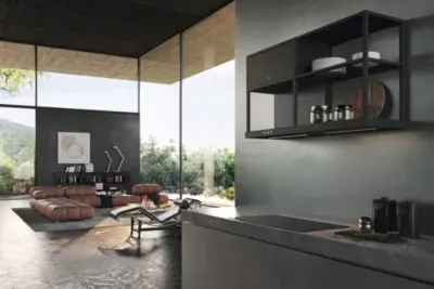 Roblin - Hotte Décorative Murale Partition 600 Noir Mat — vue 5