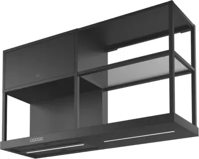 Roblin - Hotte Décorative Murale Partition 600 Noir Mat — vue 4