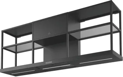 Roblin - Hotte Décorative Murale Partition 600 Noir Mat