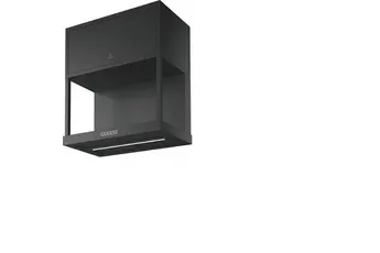Roblin - Hotte Décorative Murale Partition 600 Noir Mat — vue 2