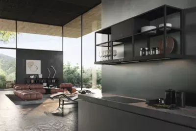 Roblin - Hotte Décorative Murale Partition 600 Noir Mat — vue 6