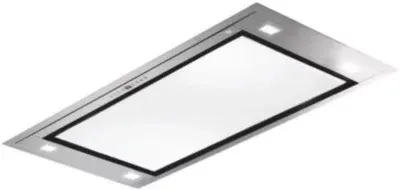 Roblin - Hotte Plafond Inspiration 1000 Verre Blanc Sans Moteur