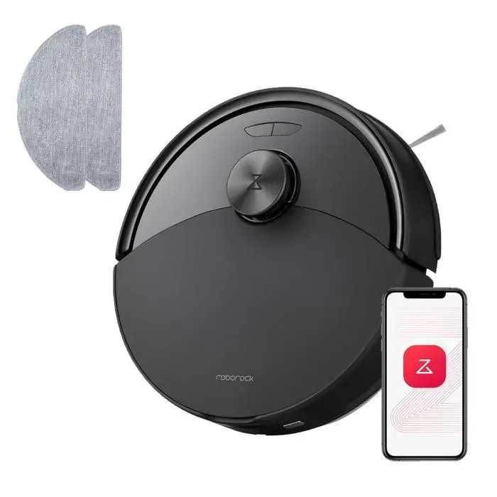 Roborock Q10 S5 Set Aspirateur Robot 10000 Pa Aspiration Anti-emmêlementLevage des Serpillères de 8 mm Évitement dobstaclesAPP