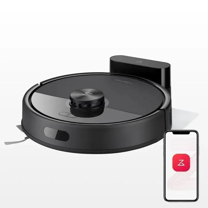 Roborock Q7 M5 (Q5 Pro Amélioré)Aspirateur Robot Laveur 10000 Pa Double Anti-emmêlement Navigation avec LiDAR Précis