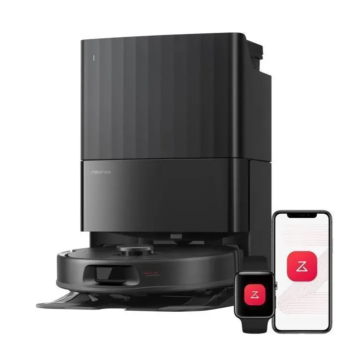 Roborock Qrevo S Pro Robot Aspirateur Laveur avec Station d’accueil multifonctionnelle 18 500 Pa Upgrade du QV 35A