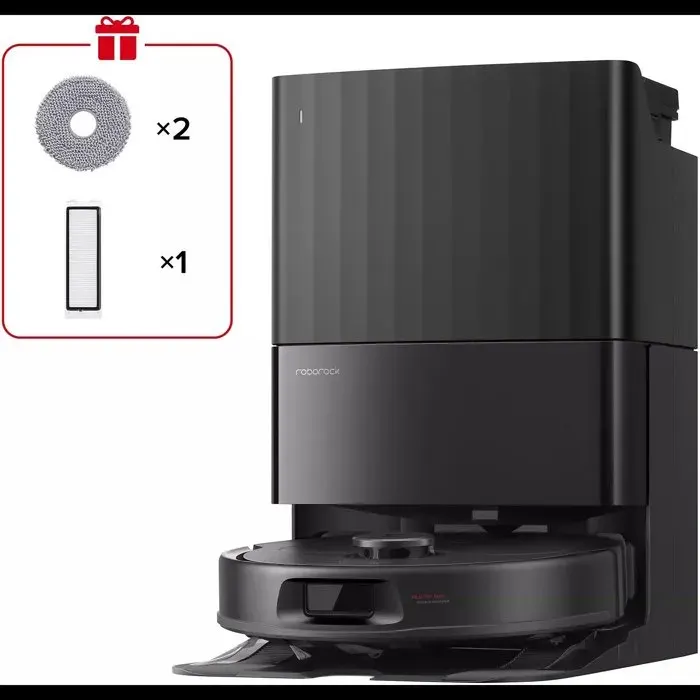 Roborock - Robot Aspirateur Laveur Qrevo S Prox Black — vue 4