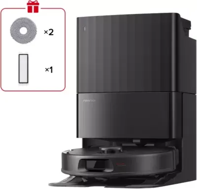 Roborock - Robot Aspirateur Laveur Qrevo S Prox Black