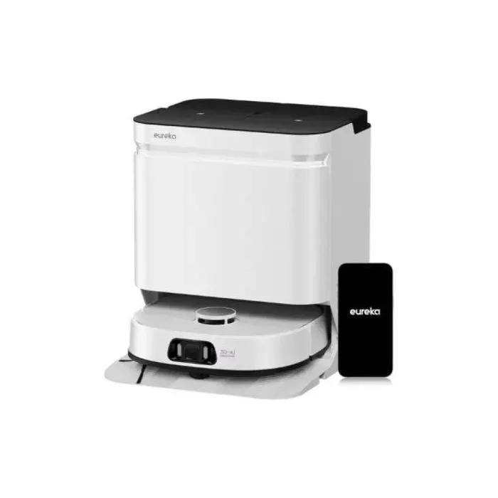 Robot Aspirador Eureka J15 Ultra Navegación Láser 19.000 Pa Control por Voz Depósito 3 L