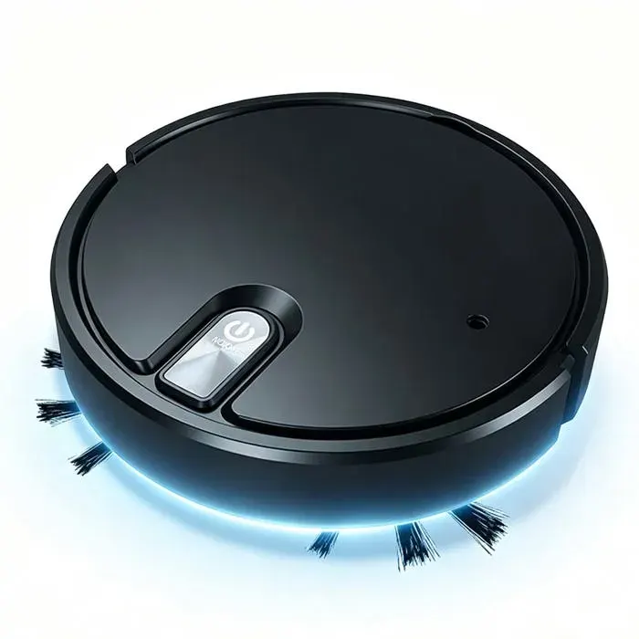 Robot aspirateur 5 en 1 1300pa balayeur multifonction adapté chargement usb - TepidBee - démarrage à un bouton automatique aspirat