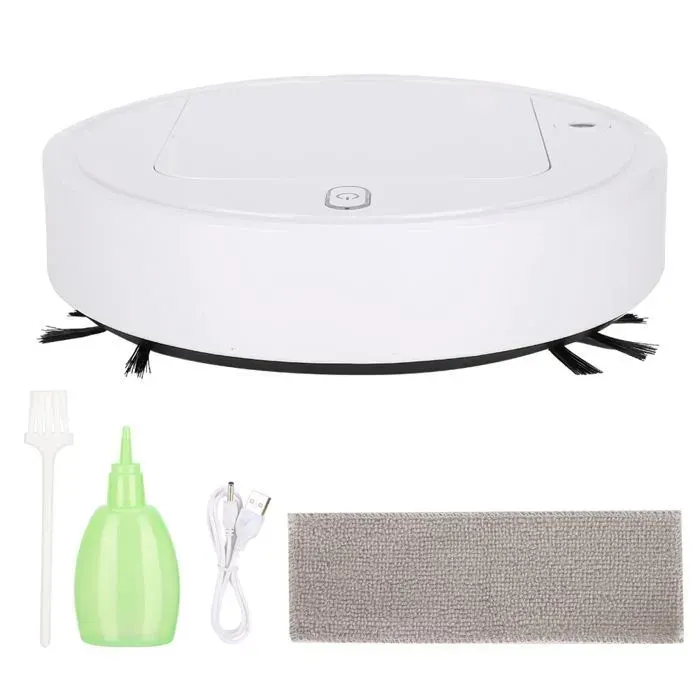 Robot aspirateur balayeur intelligent ultraviolet nettoyage de sol automatique pour maison technologie avancée Femeo