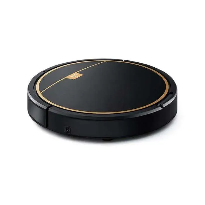 Robot aspirateur laveur 3 en 1 télécommandé noir batterie 2000mAh autonome 150m³ silencieux plusieurs modes de nettoyage pour maison
