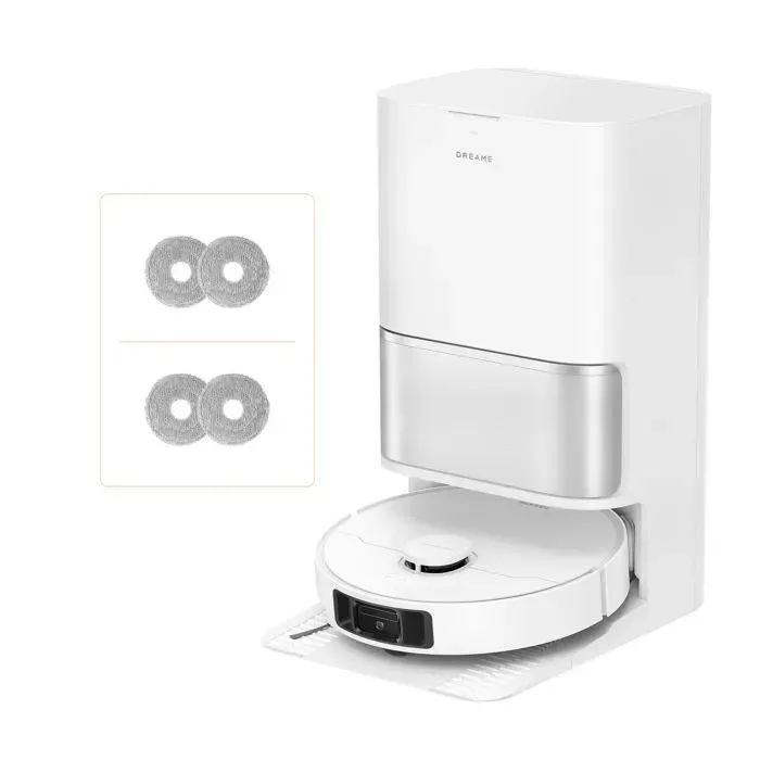 Robot Aspirateur Laveur - Dreame L10s Ultra Gen 3 Kit 25000Pa Brosse Latérale Rétractable à Levage Système AceClean DryBoard