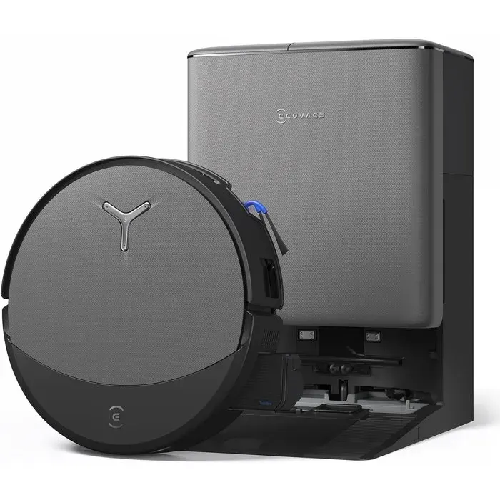 Robot Aspirateur Laveur - ECOVACS DEEBOT T90 PRO OMNI - PowerBoost - 30 000 Pa - Station OMNI tout-en-un